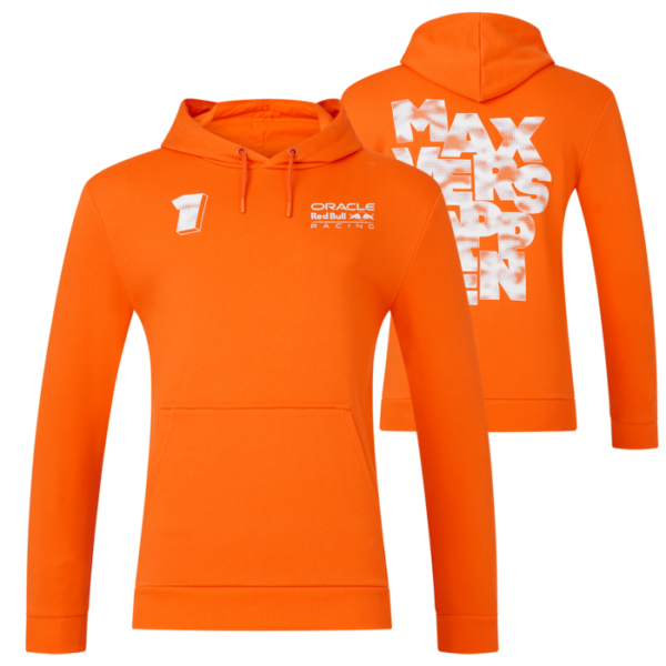 Max Expression - Hoodie Orange - Red Bull Racing