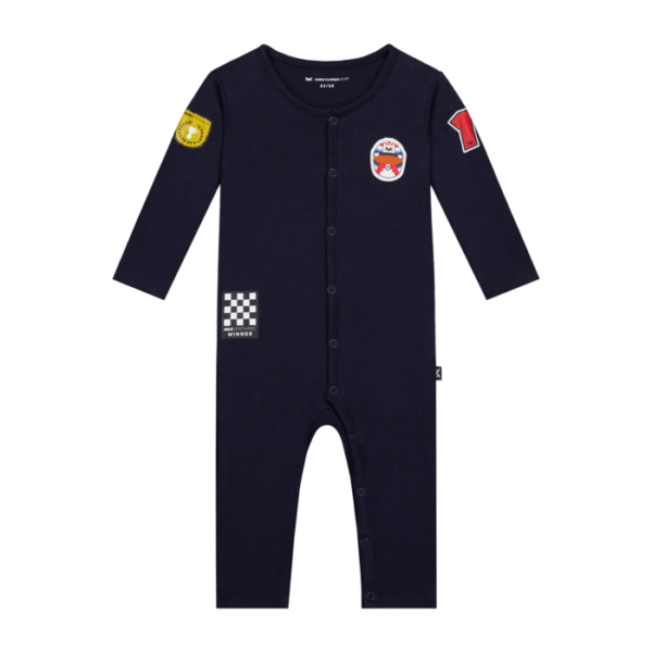 MV Baby - Navy romper suit