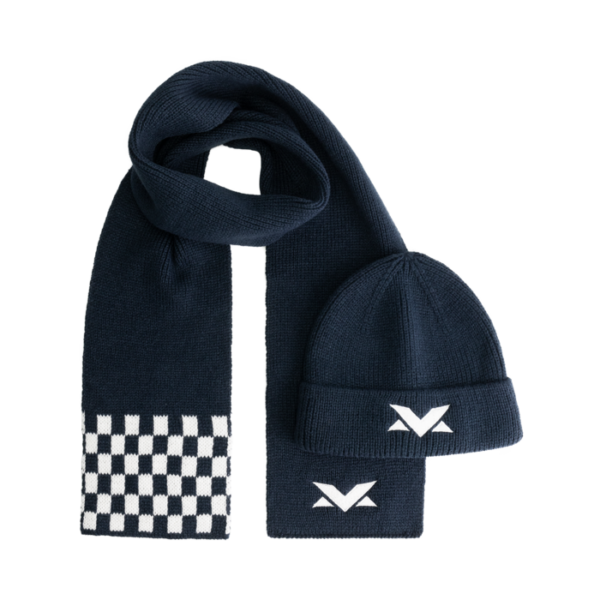 MV Kids - Beanie and Scarf - Navy