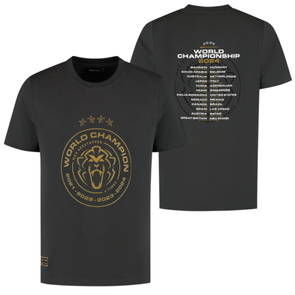 World Champion 2024 T-shirt - Charcoal