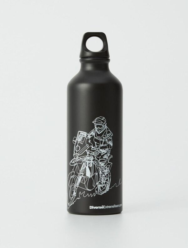 Black aluminum DAKAR bottle