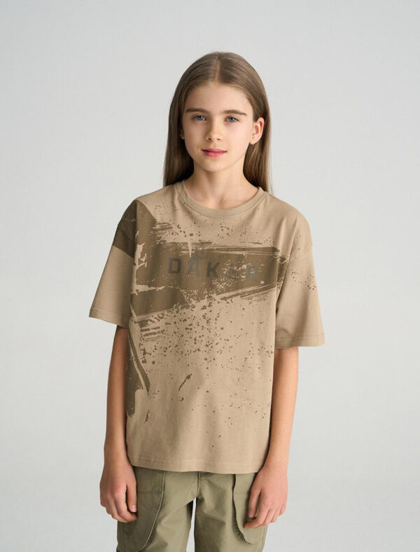 Children's DAKAR t-shirt with a print