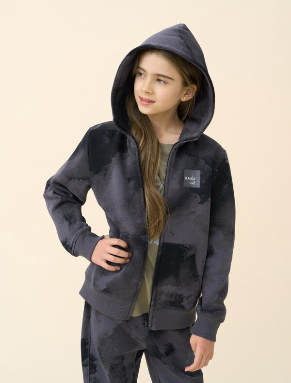 Children's zipped hoodie from DEXT DAKAR collection