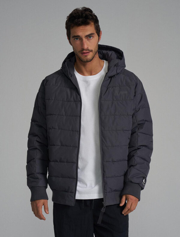 Quilted jacket with a hood, from DAKAR line