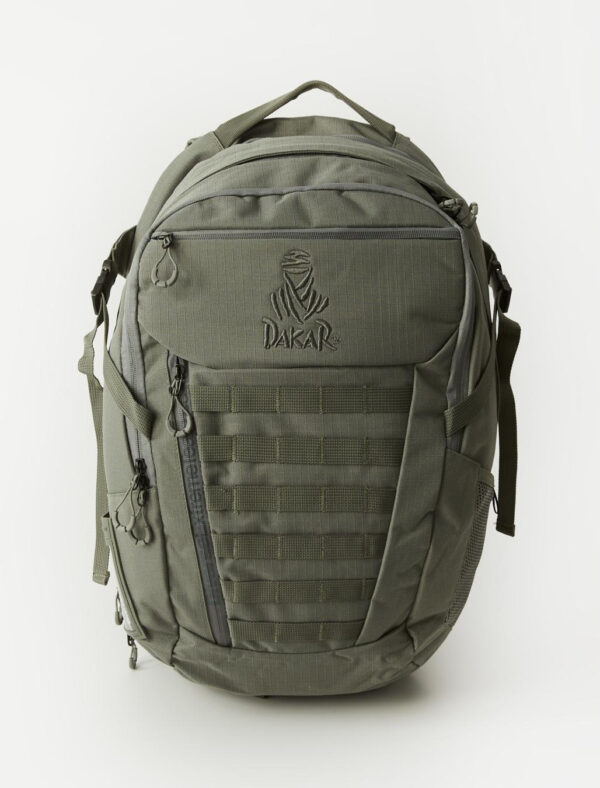 Men's backpack with a waterproof hood