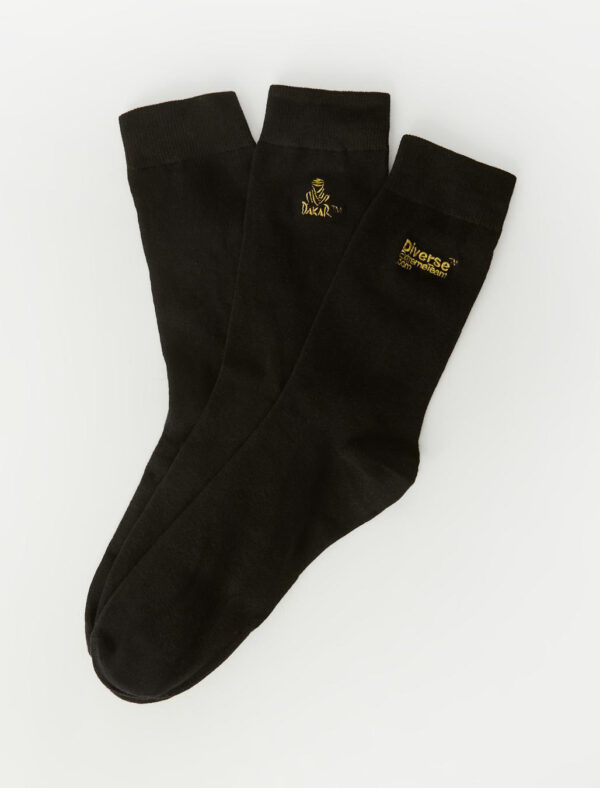 Men's black DAKAR socks